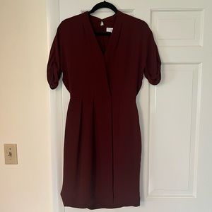 Burgundy Reiss dress